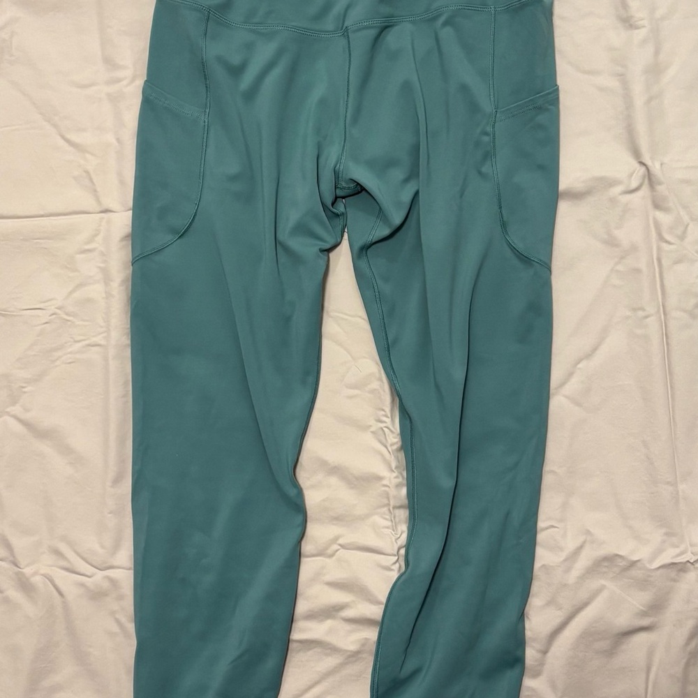 Nike Teal High-Waisted Leggings